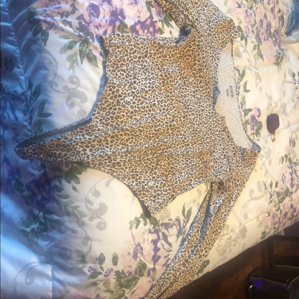 Cheetah pattern bodysuit
